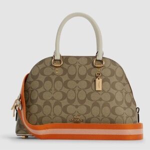Coach Sadie Satchel in Canvas